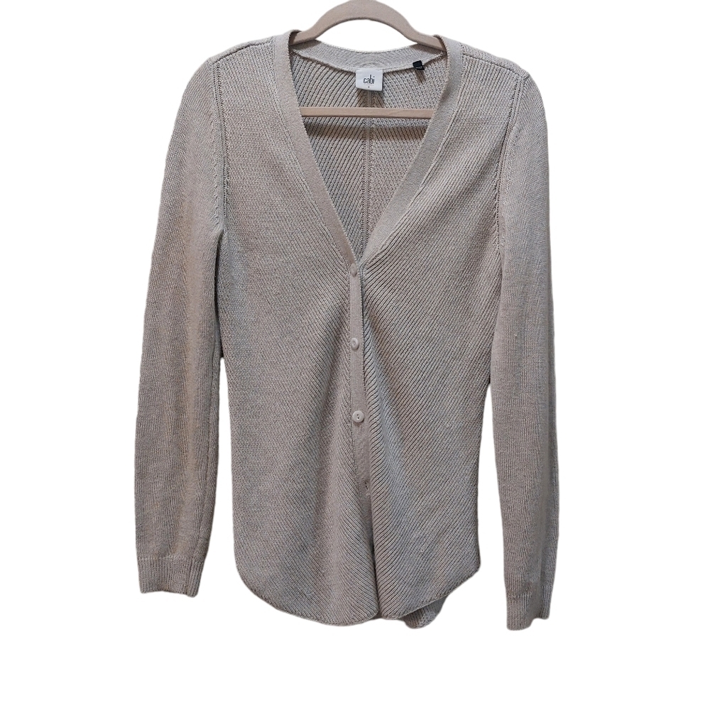 CAbi Ladies Long Sleeve Cardigan Sweater- size S